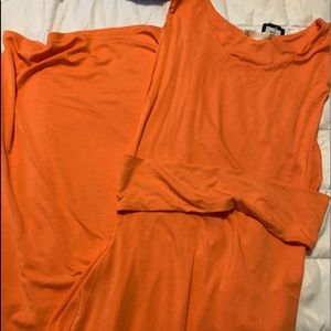 Orange Spring Dress